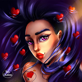 Девушка - любовь