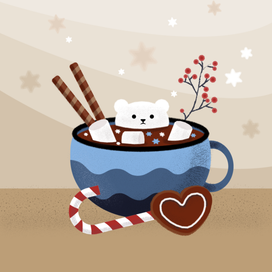 Новогодняя открытка