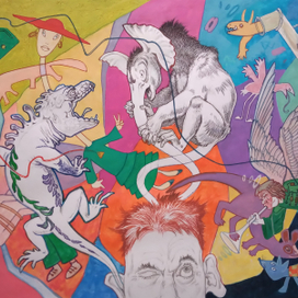 Д.Джойс "На помине Финнеганов" фронтиспис