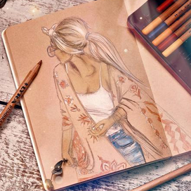 фэшн иллюстрация 