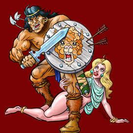 Конан. Для издательства комиксов "Альпака"