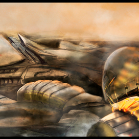 Concept Art: Another World_crash