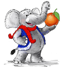 Плюшевый слоненок