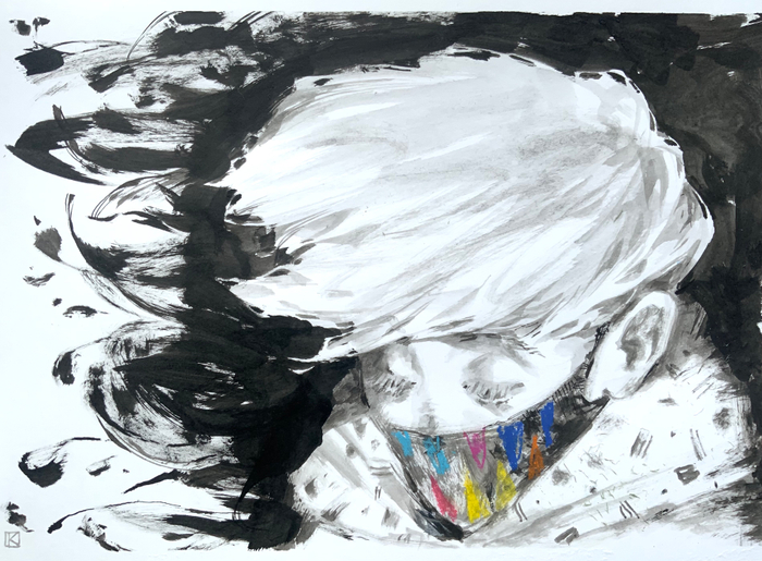 The boy. The road by Cormac McCarthy.