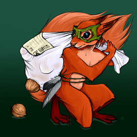 Лесной воришка