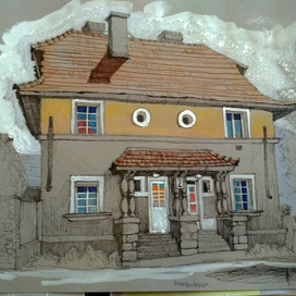 Хуст. Чешский городок.