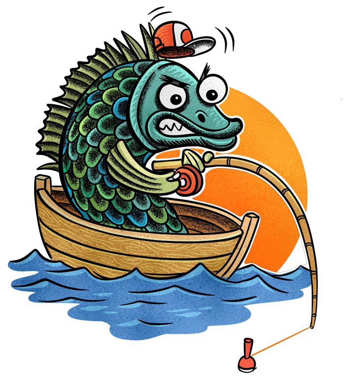 Рыба ловит рыбу