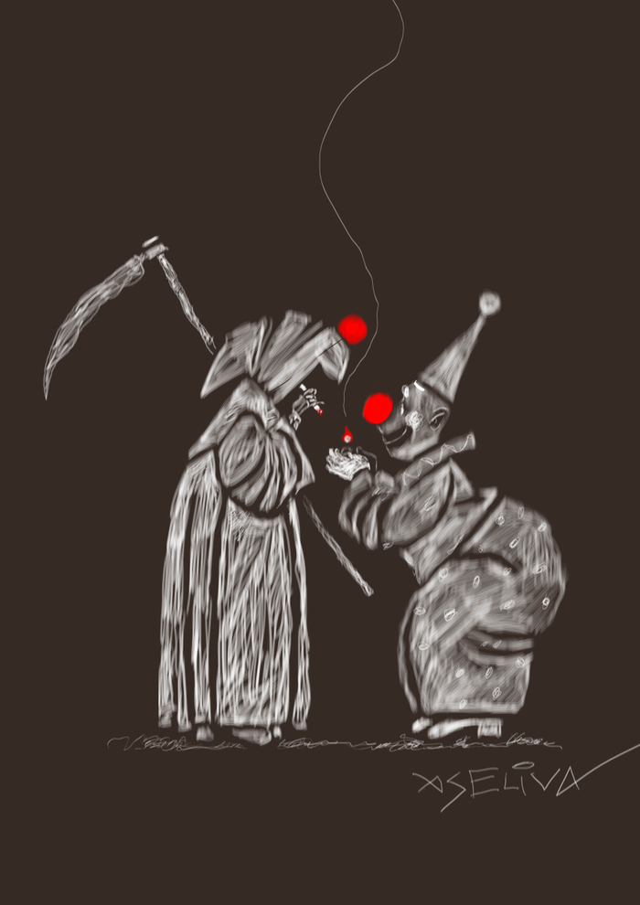 Огонька не найдется, коллега?