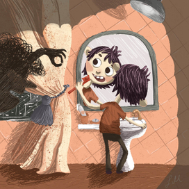 Зубная щетка ущипнет как злая тетка...