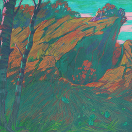 Близ Змеиной горки. 