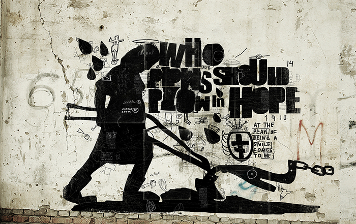 Женщина с плугом