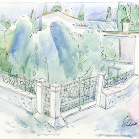 Письма Антона Чехова.   У "Белой дачи"