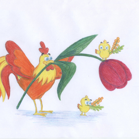 Иллюстрация к календарю 2017