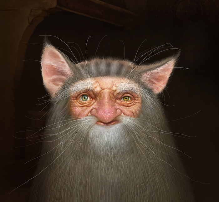 Домовой . Вид СЕРВАН. "Подпольная книга домовых"