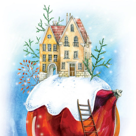 Новогодняя открытка 1