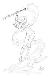 sci-fi fantasy character