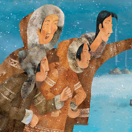 Сказка "Легенда о храбром богатыре Узоне и его возлюбленной Наюн"