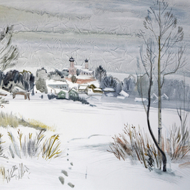 вид с озера