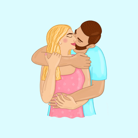 Пара влюбленных