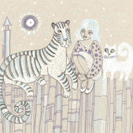 Девочка и тигр