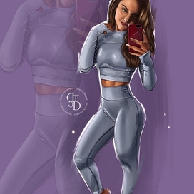 Цифровой портрет в полный рост