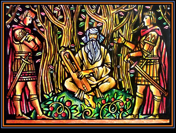 Легенда о Редвальде". 4.  Менестрель.