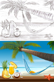 Фруктовый фон