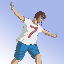 Юный летчик