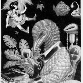 Страна чудес. "...а не пролечу ли я землю насквозь?"