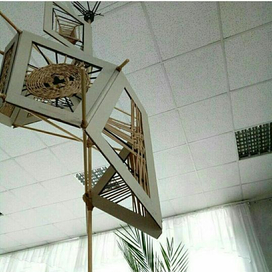 Арт-обьект из картона