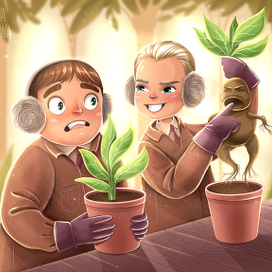 Малфой и Мандрагора 