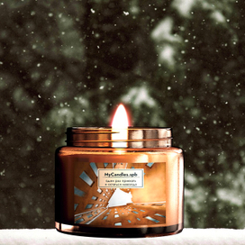 Этикетка для ароматической свечи