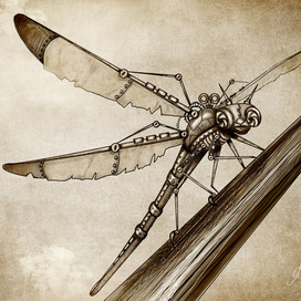 Стрекоза  SteamPunk