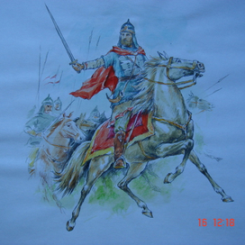 рисунок на обложку "Святая Русь" том1