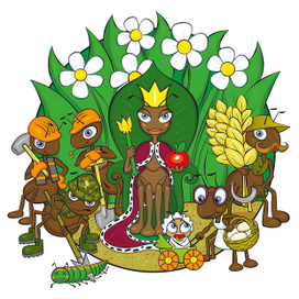 Персонажи для сайта "Семь муравьёв"