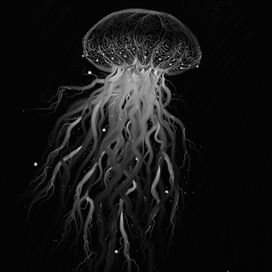 Сверкающий медуза работа 2 