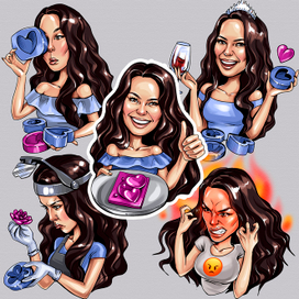 Стикер по вашему фото