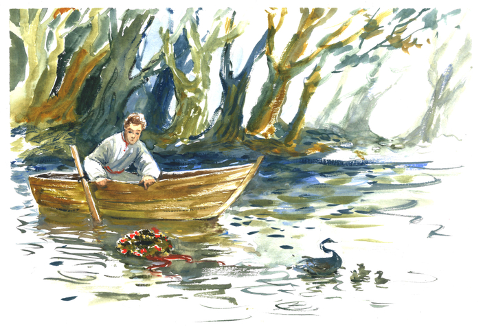 Иллюстрация к истории о Купале и Костроме