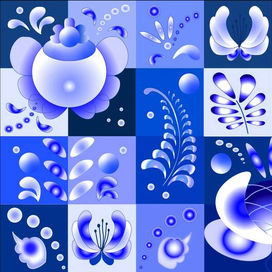 Иллюстрация в стиле НЕО-ГЕО