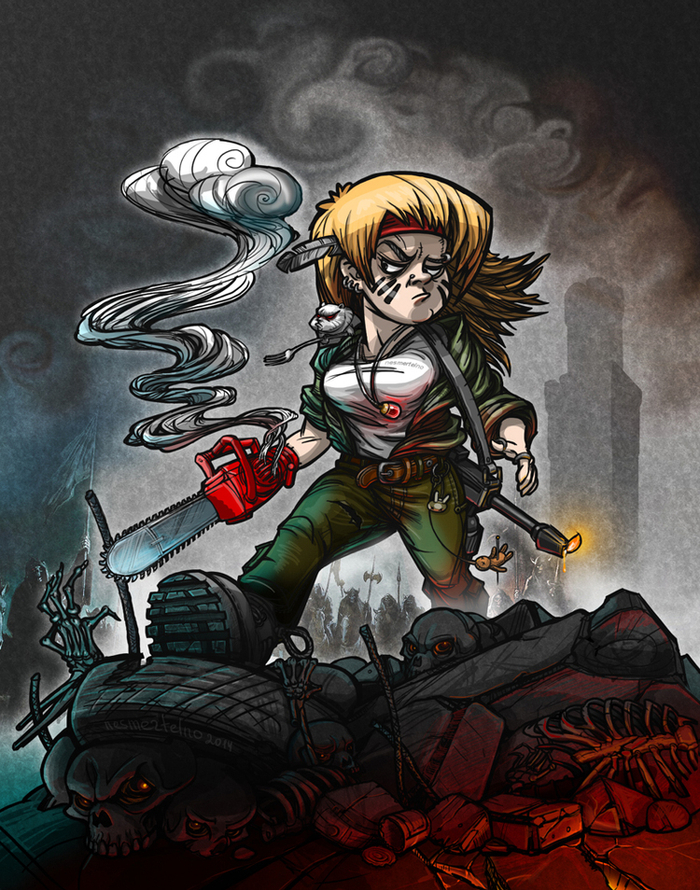 Автопортрет с хомяком, или Армия Тьмы