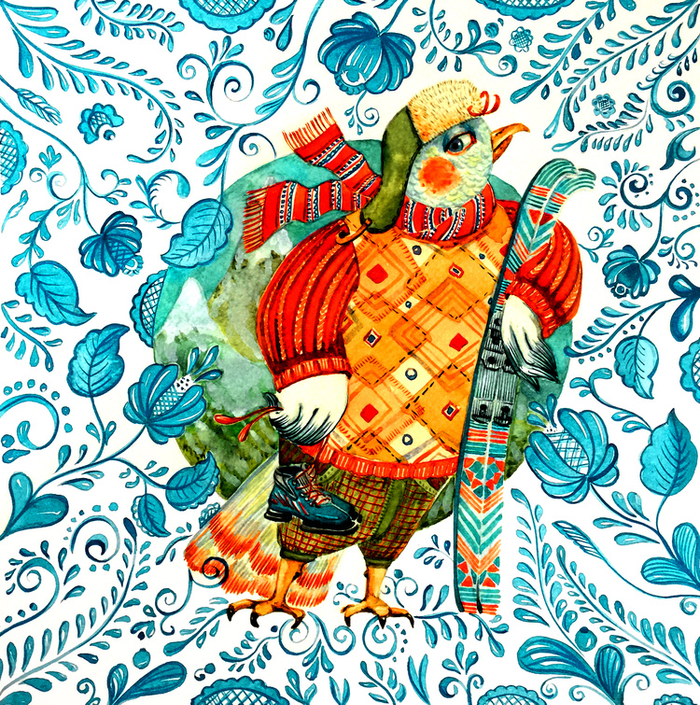 "Зима - время доставать лыжи"