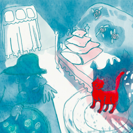 Малиновая кошка (3)