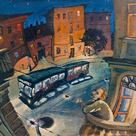 последний автобус .  