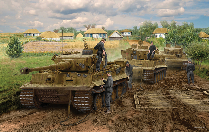 Pz.Kpfw.VI ( box art for Rye Field Model )