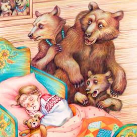 Кто спит в моей кроватке?!!