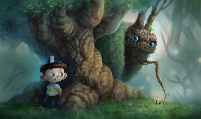 Страшный лес