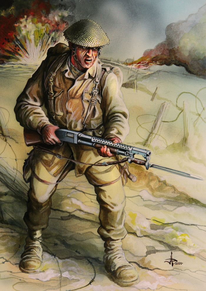 Окопная метла...