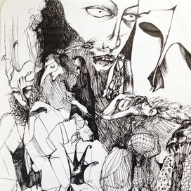 Эскиз  Золотая  маска