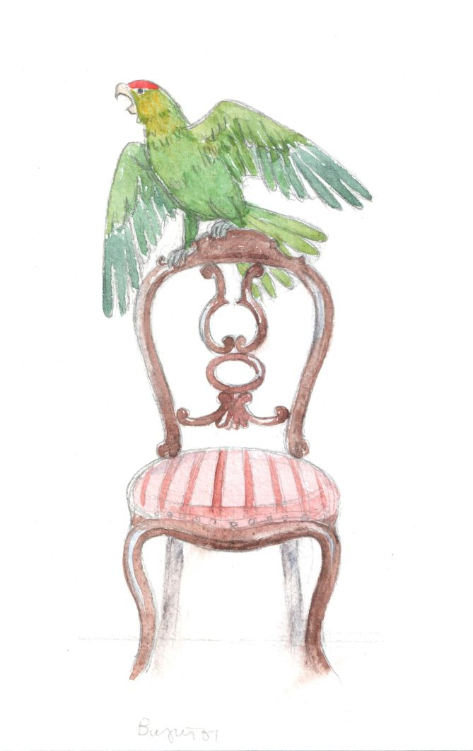 Иллюстрация к повести Луизы Мэй Олкотт "Маленькие женщины замужем"