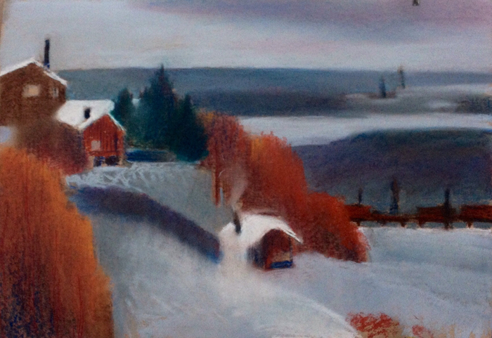 На склоне. Владимир